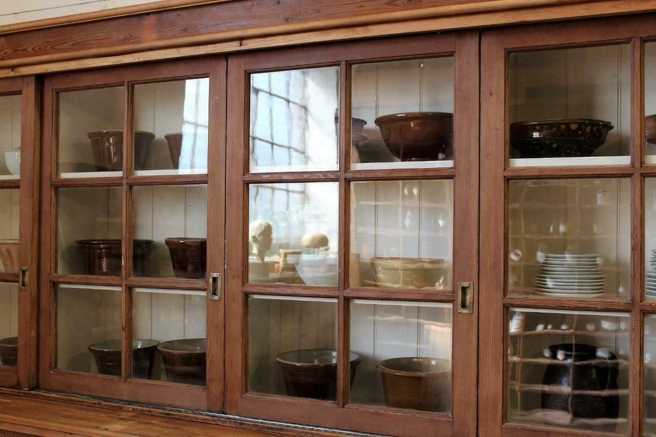 Huge Old Victorian Pine School Cupboard/Dresser /Cabinet Salvage photo buy
