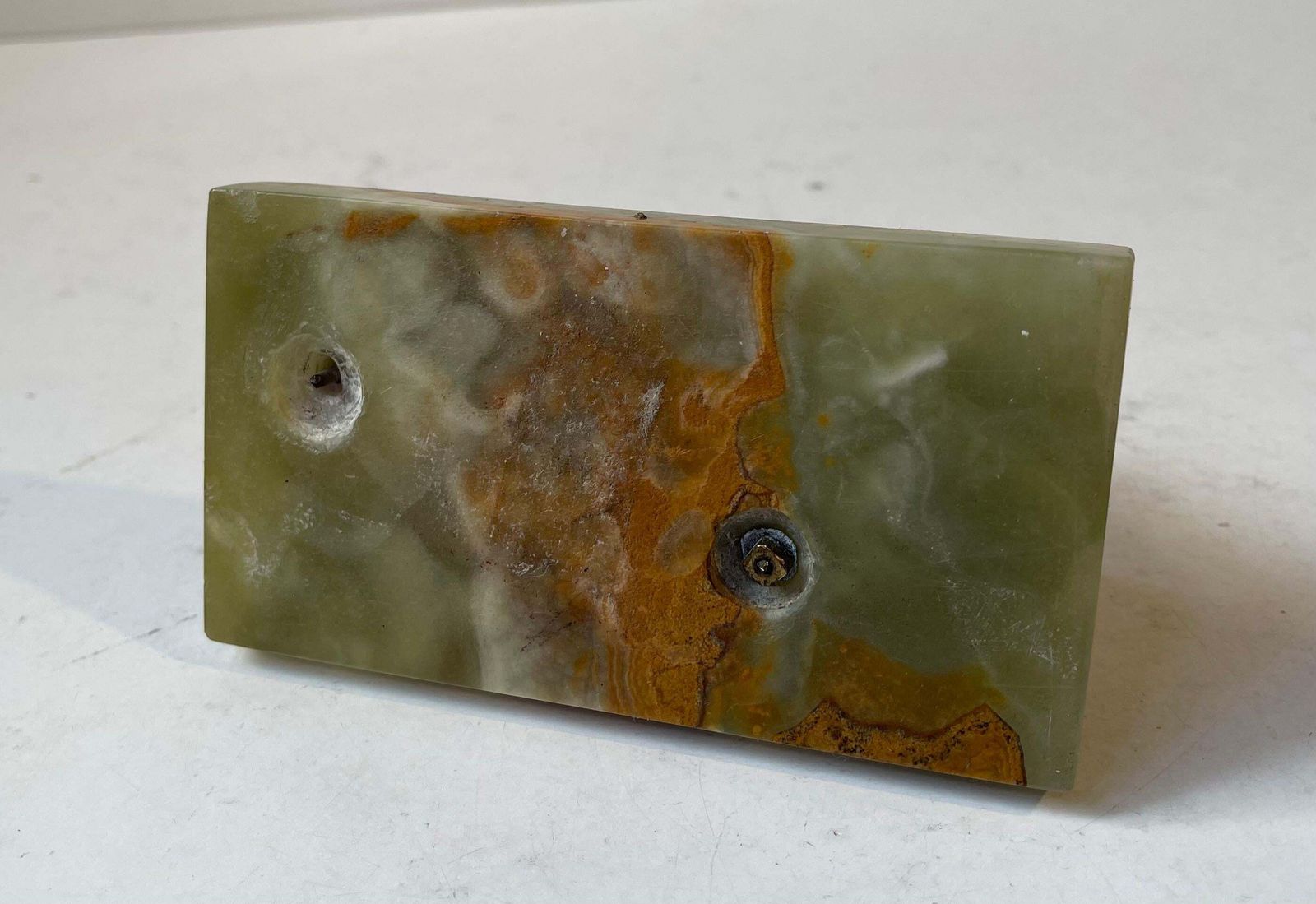 Pierre Jules Méne (After) Cavalier King Charles Spaniel In Bronze & Green Onyx photo buy