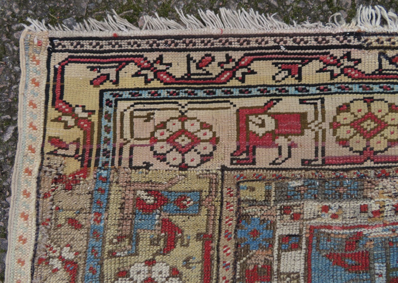 Antique 18th Century Turkish Ladik Prayer Rug. 203cm X 114cm. photo 2950.0