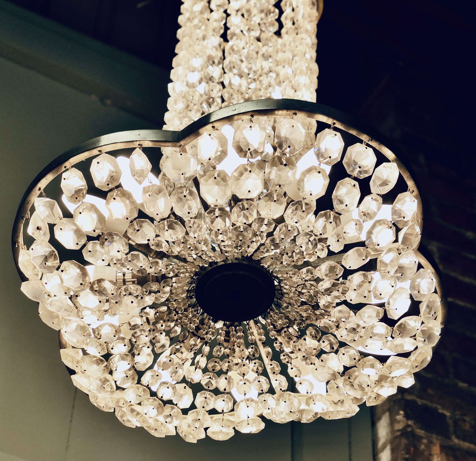 Very Large French Empire Style Art Deco Chandelier This Is An Amazing Piece photo 1860.0
