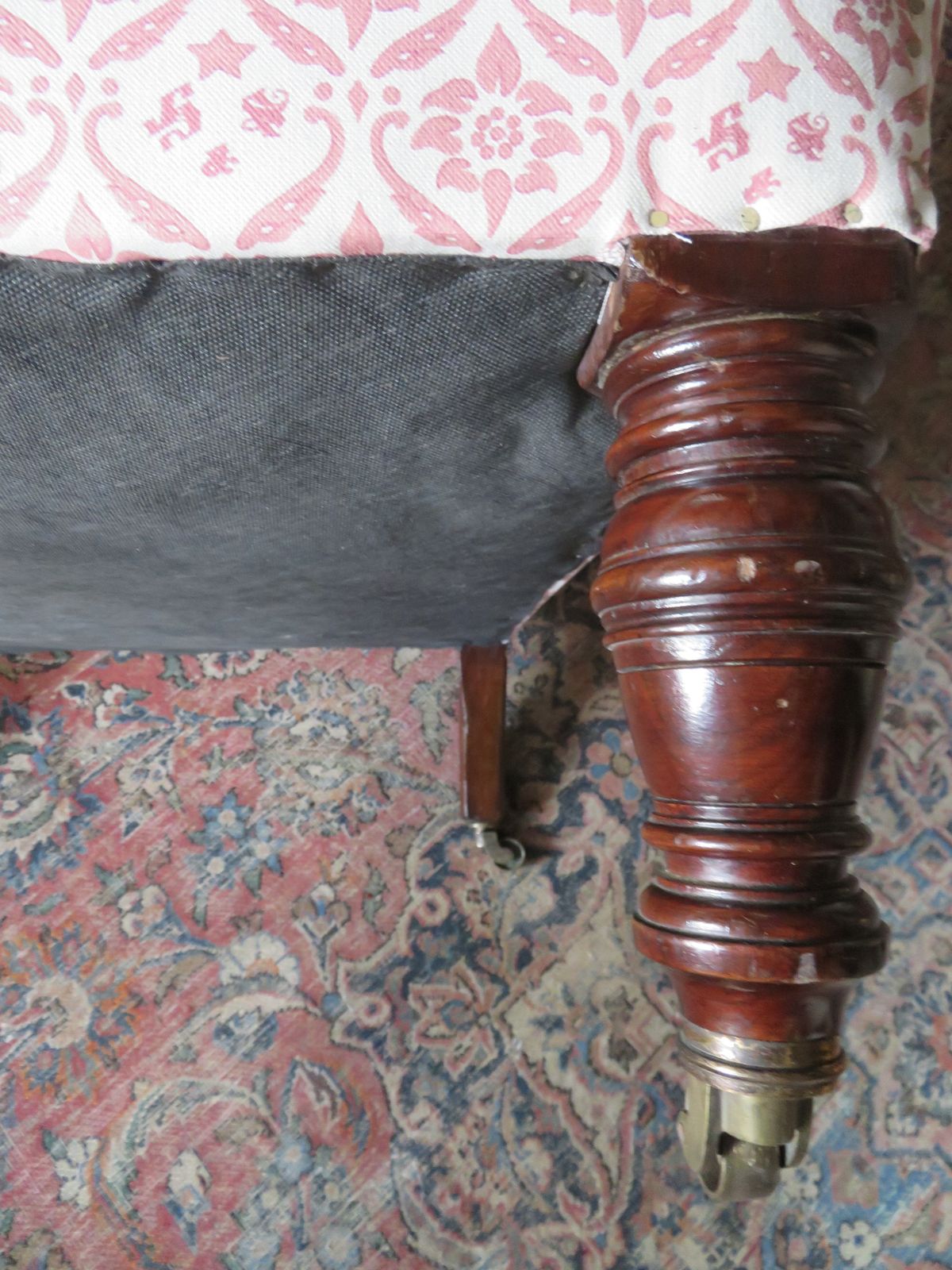 photo furniture James Shoolbred Armchair With Howard And Sons Top Cover
