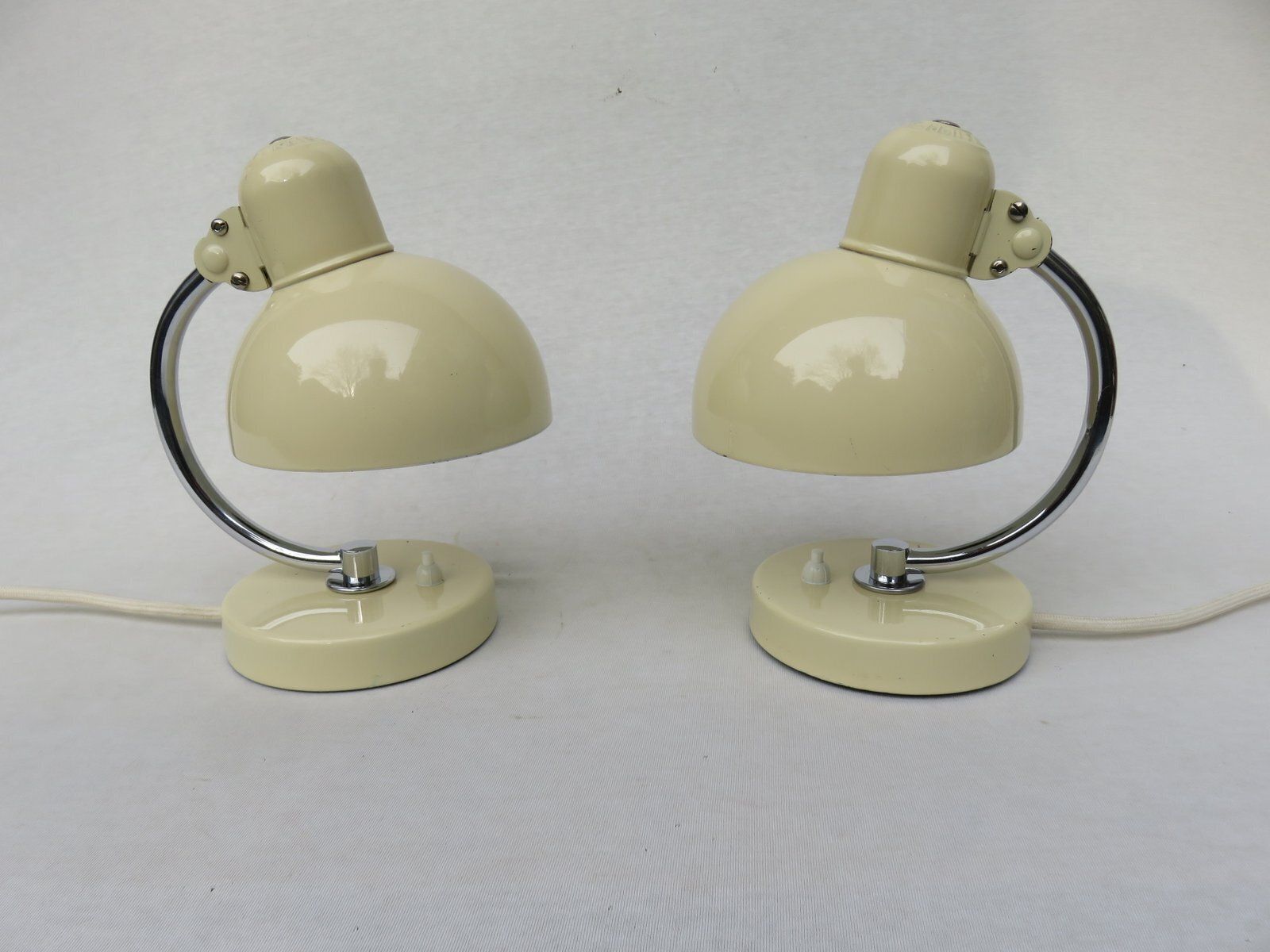 Night Stand Lamps By Christian Dell For Kaiser Idell, 1930s, Set Of 2