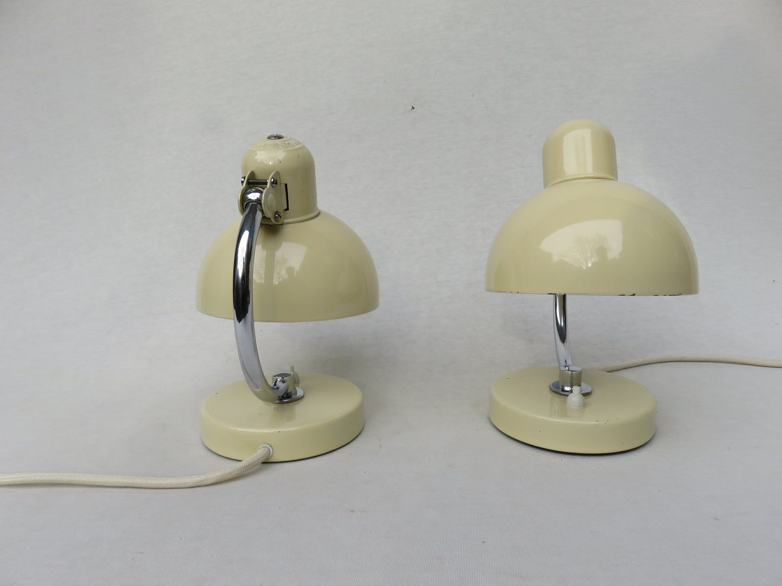 Night Stand Lamps By Christian Dell For Kaiser Idell, 1930s, Set Of 2 photo for sale