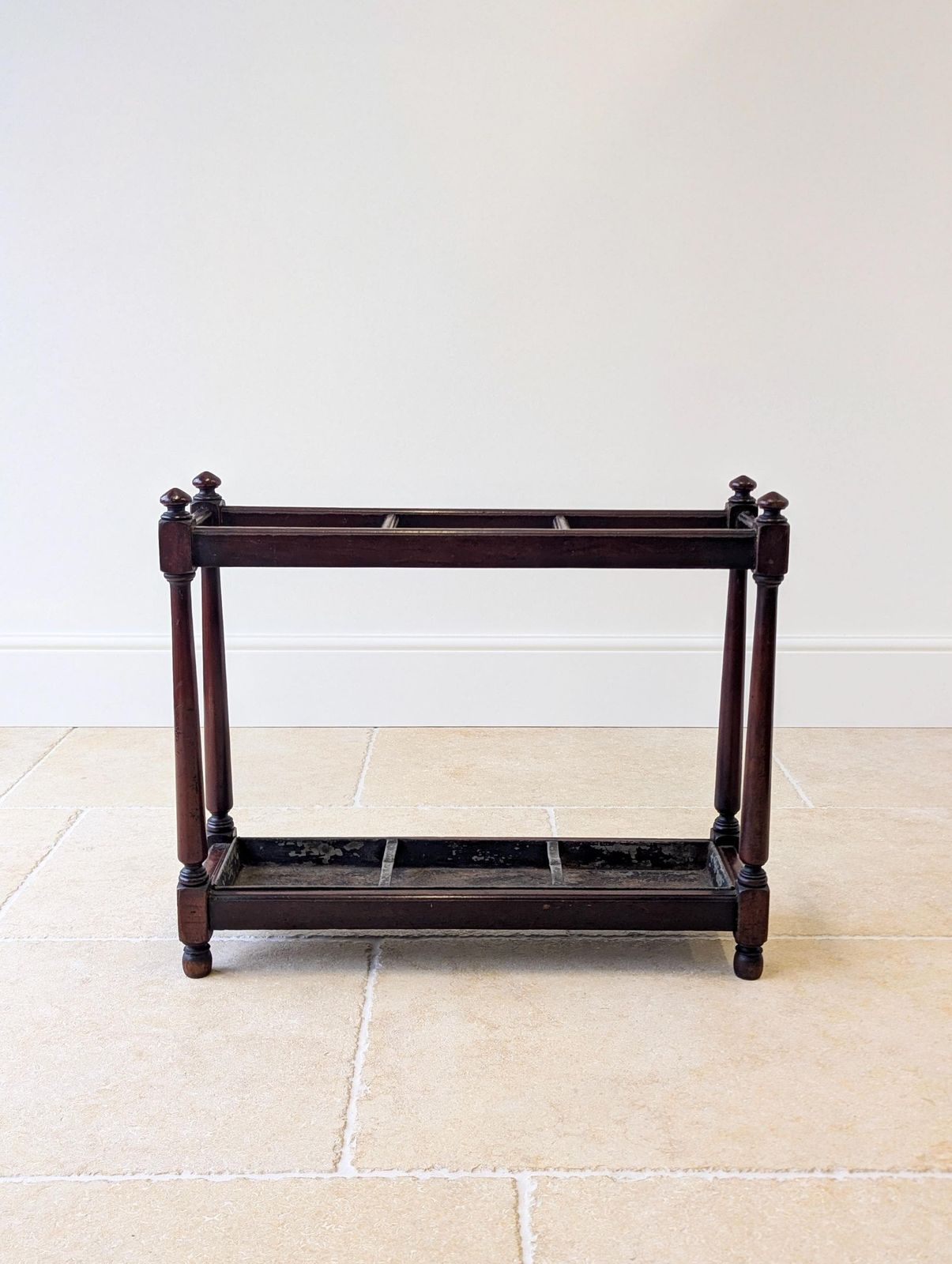 Antique Victorian Mahogany Country House Stick Stand C.1890