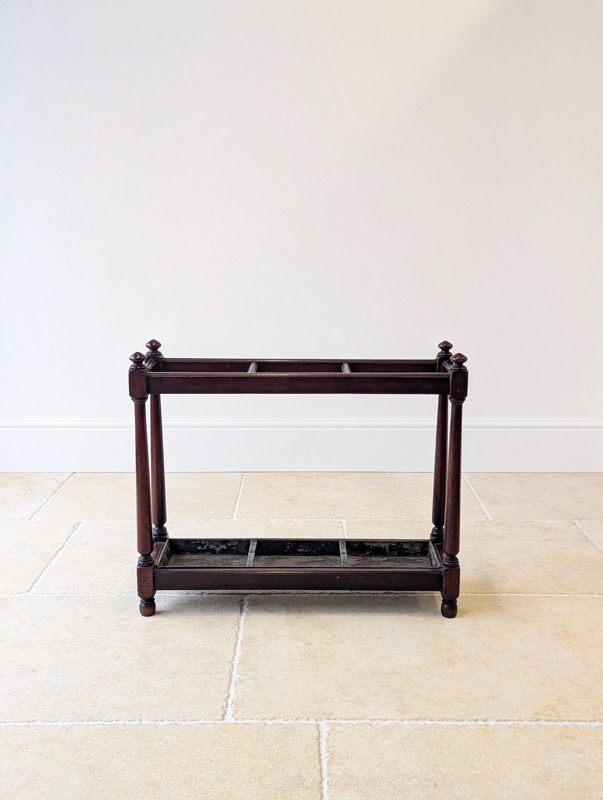 Antique Victorian Mahogany Country House Stick Stand C.1890 photo Home Decor
