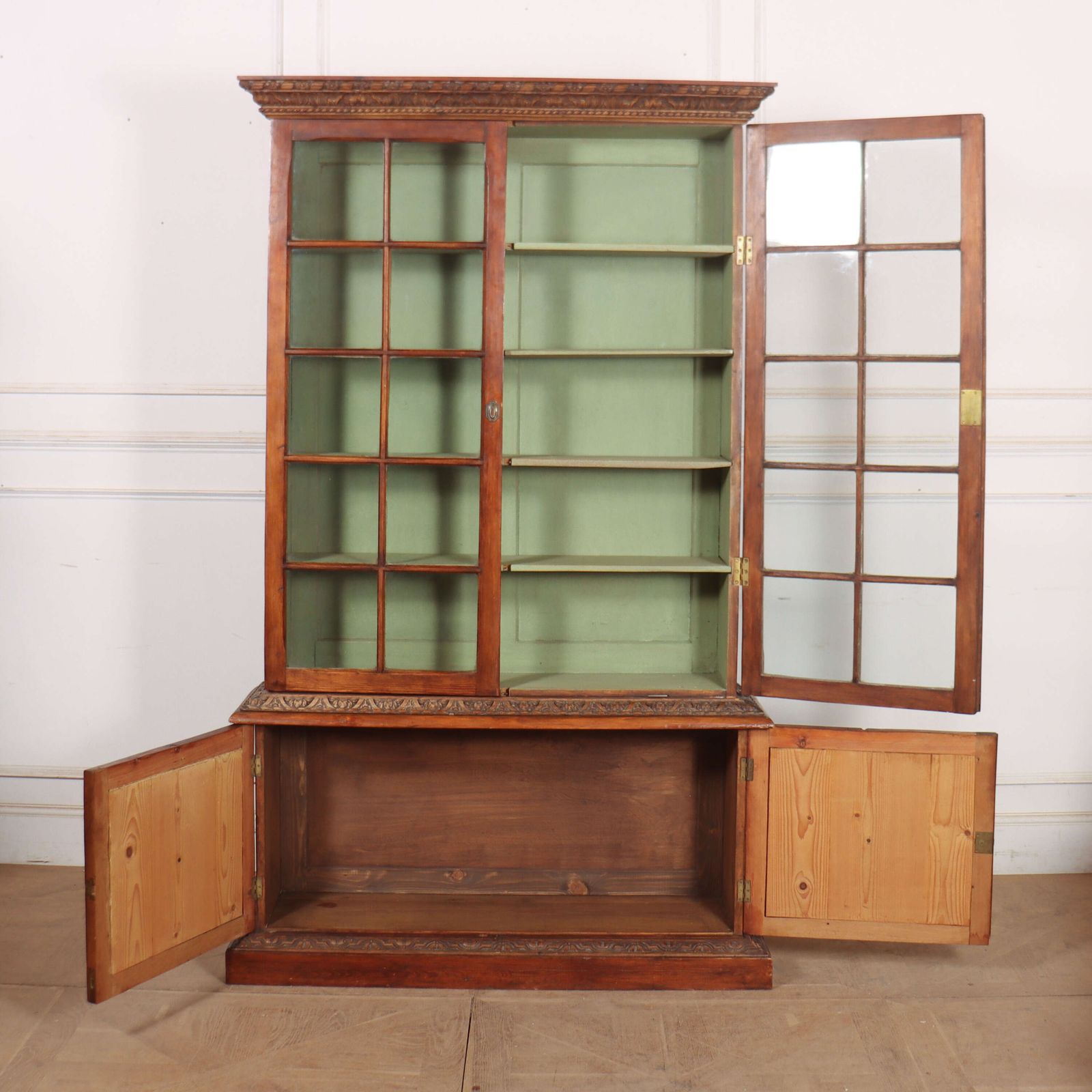 photo furniture Samuel Pepys Style English Pine Bookcase