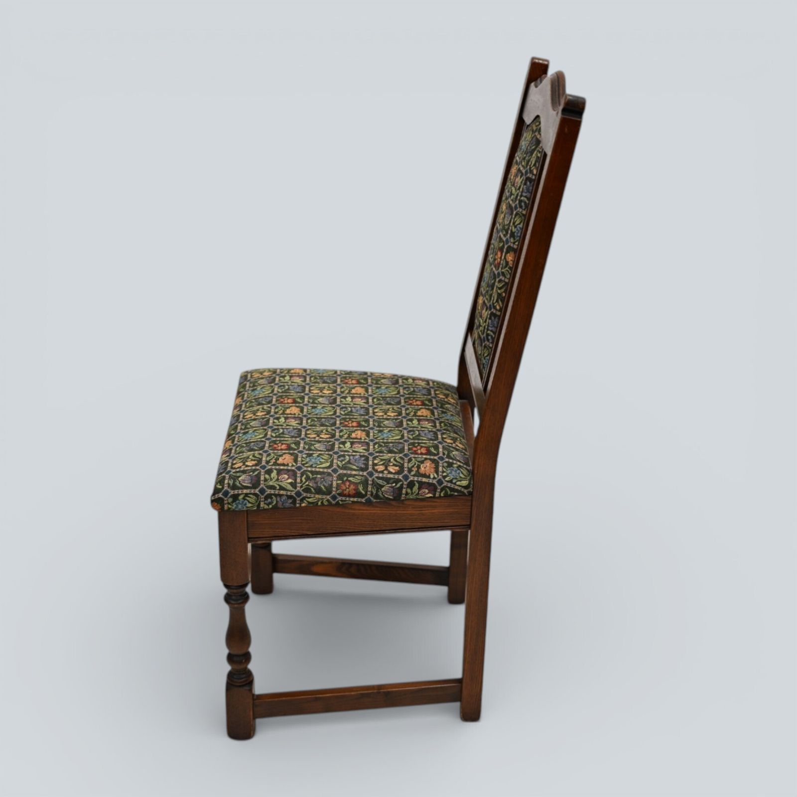 6 Old Charm Dining Chairs Oak Frame Tudor Brown Widford Green Free Uk Delivery photo 547.0