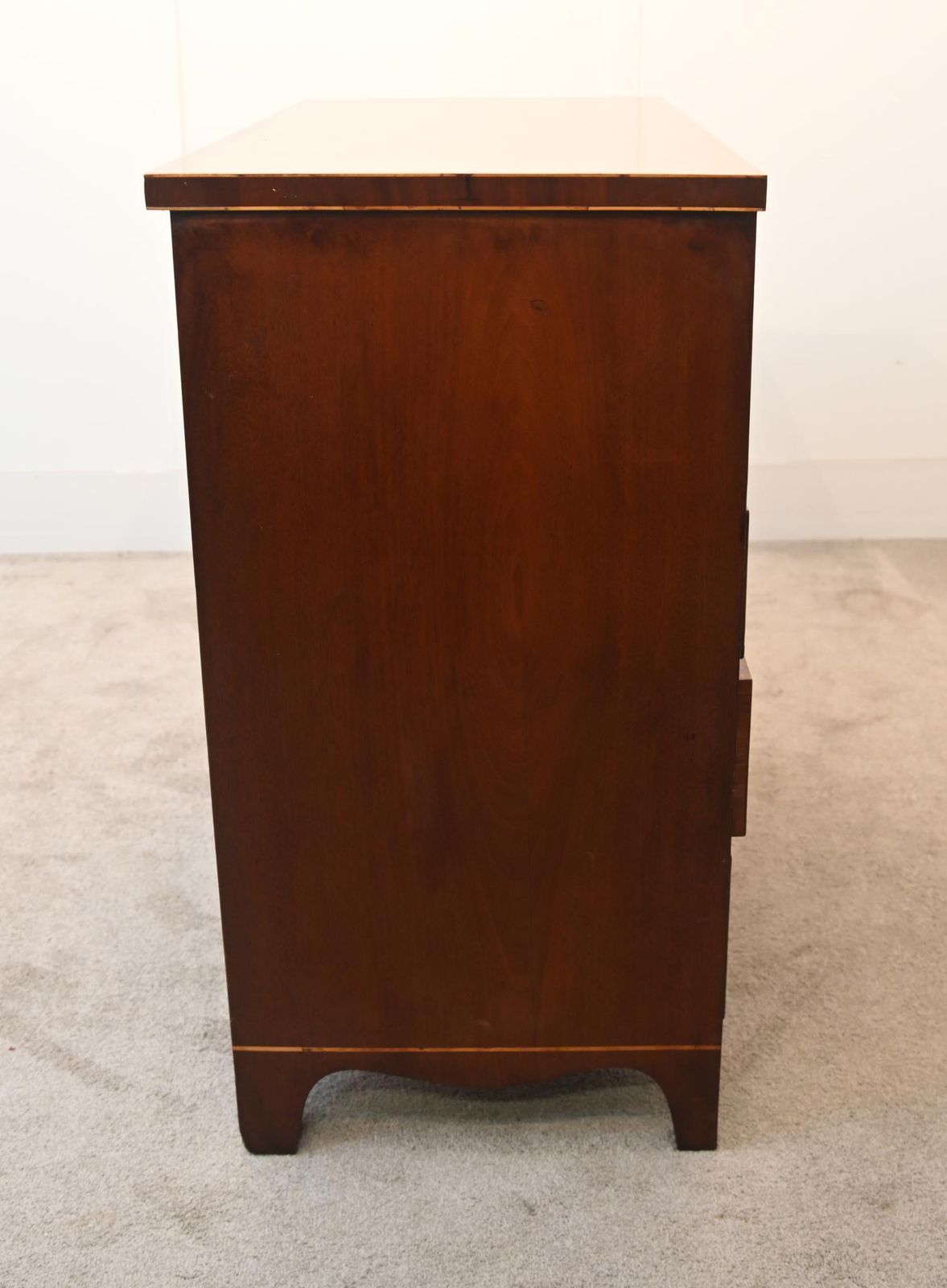 Furniture Scottish Georgian Chest Drawers Mahogany 1820 Sheraton photo