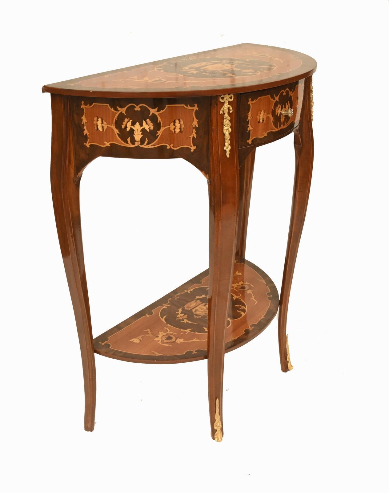 Pair French Console Tables Louis XVI Revival Side photo buy