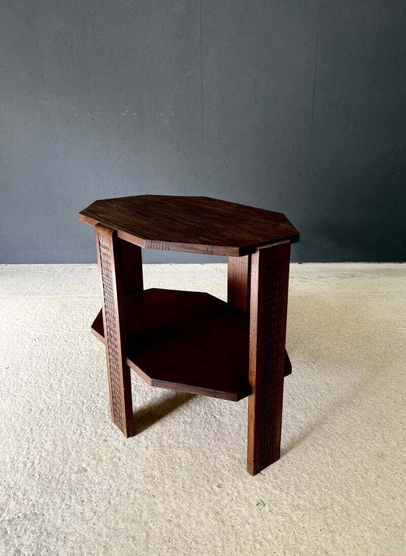 Art Deco Design Occasional Side Table, France 1930's photo vintage