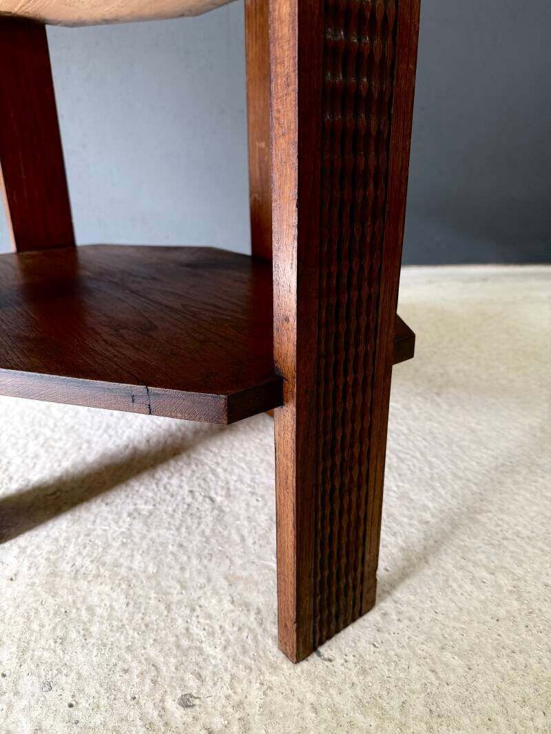 950.0 Art Deco Design Occasional Side Table, France 1930's photo