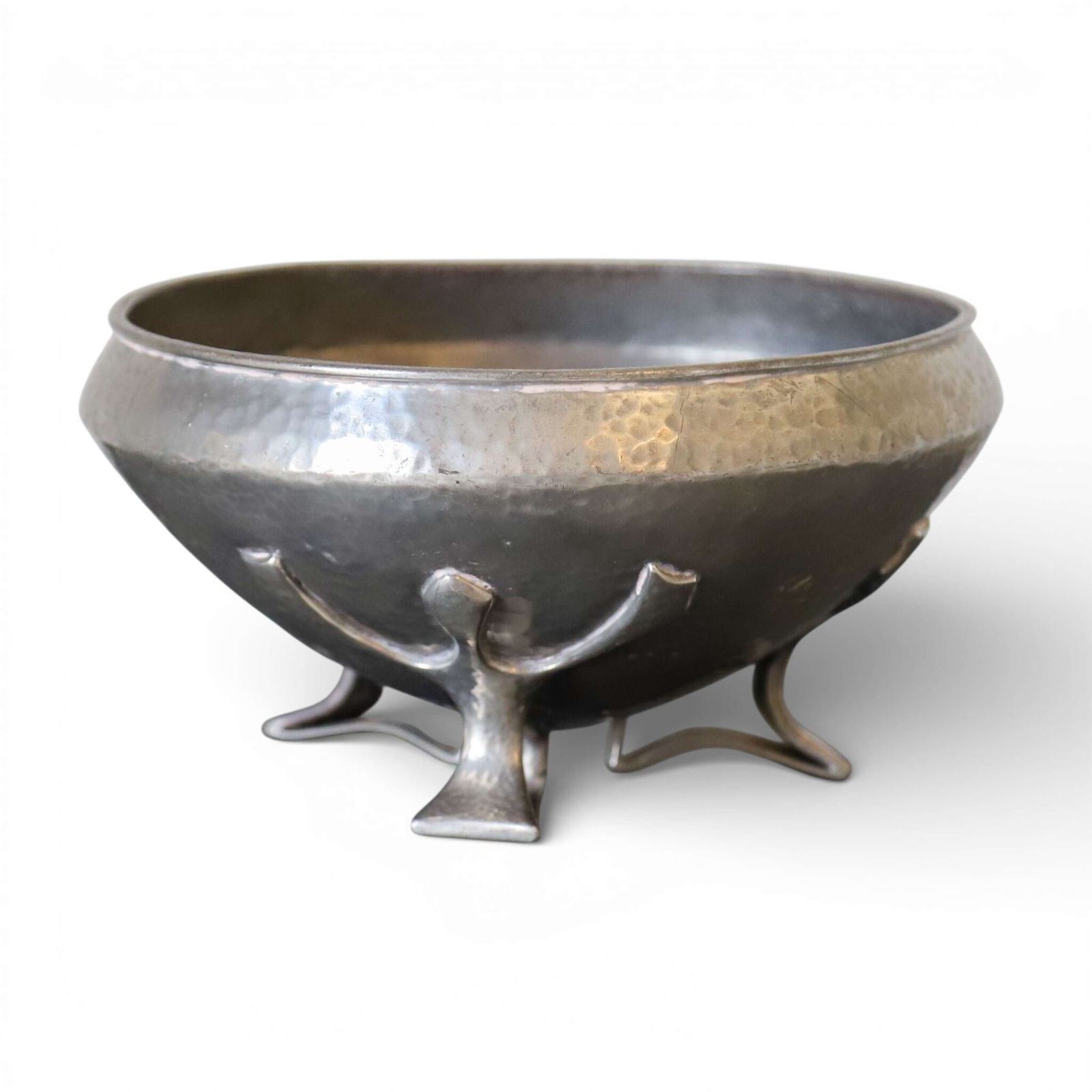 Liberty & Co Tudric Pewter Bowl By Oliver Baker, Model 01128 – Arts & Crafts C.1905