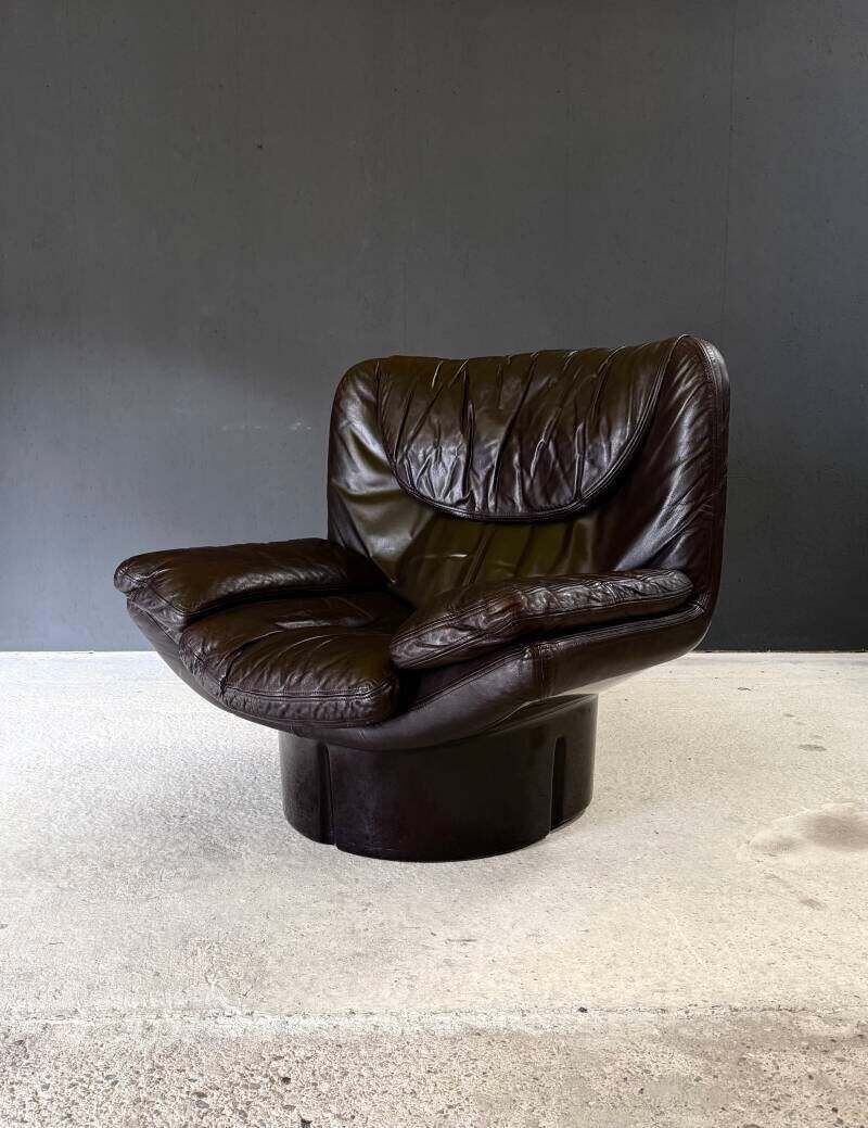 Il Poltrone Lounge Chair By T. Ammannati & G.P. Vitelli For Comfort, Italy 1973 photo for sale