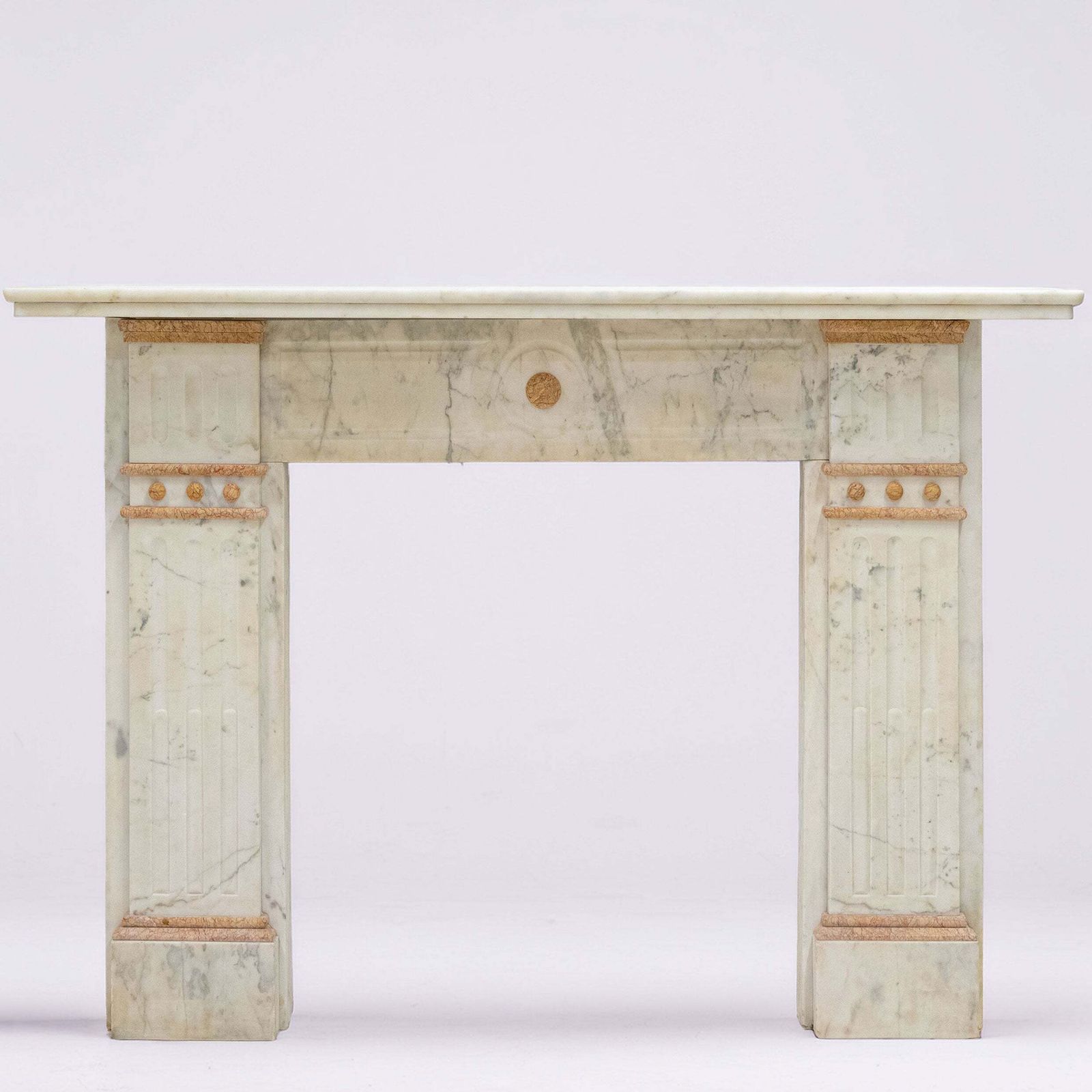 Antique Edwardian Marble Chimneypiece