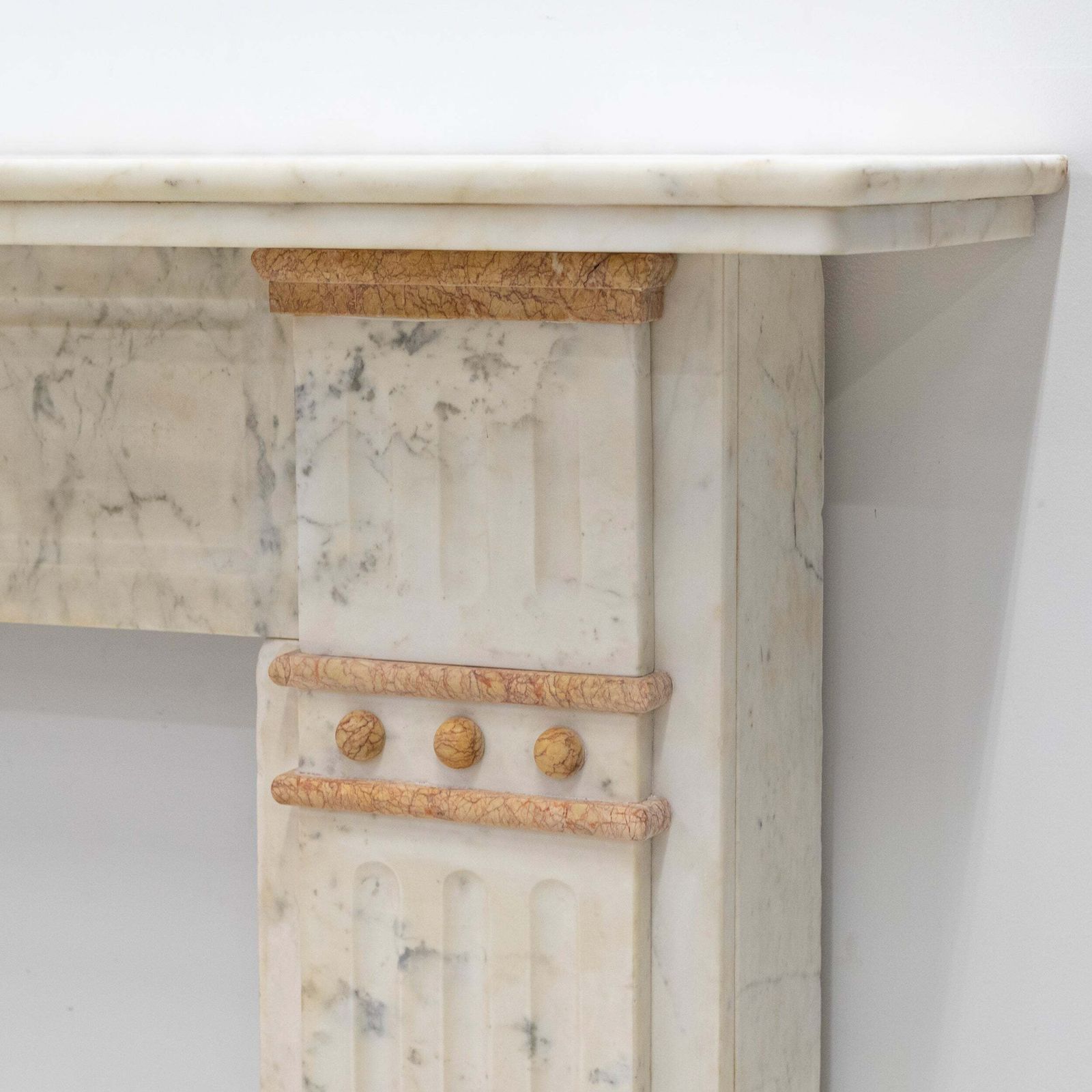 Antique Edwardian Marble Chimneypiece photo Home Fixtures
