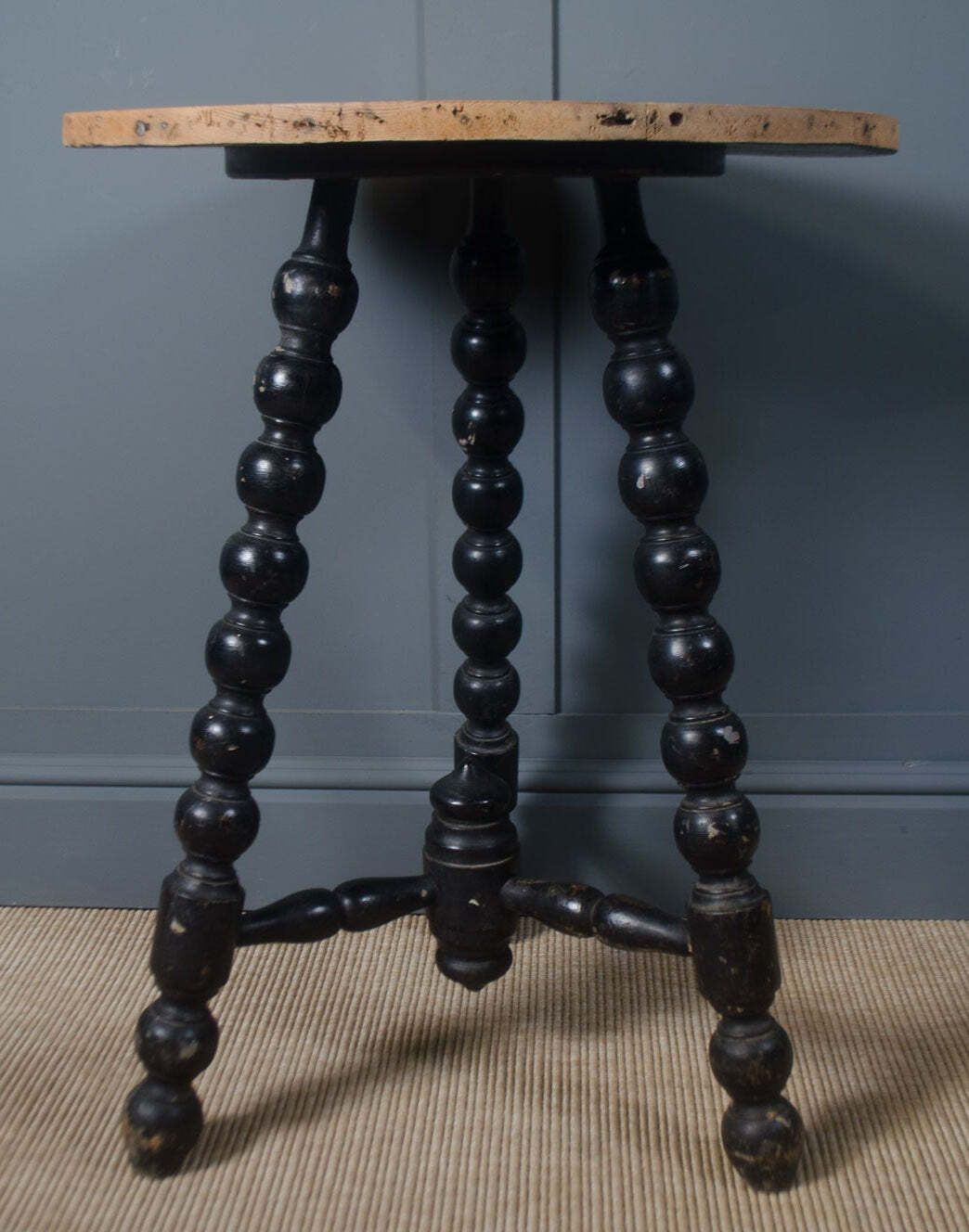 Victorian Gypsy Bobbin Table, 1800s photo 395.0