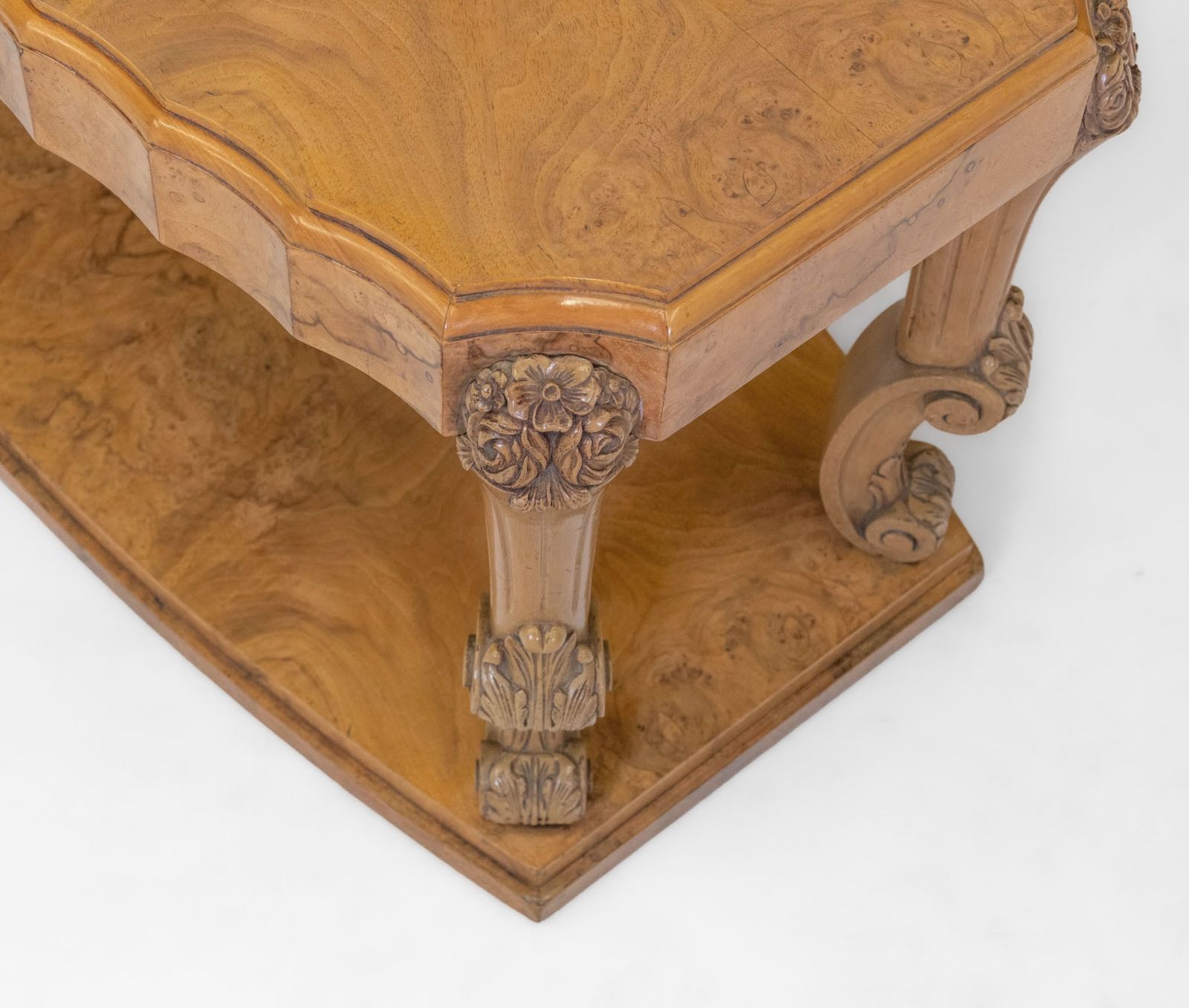 Art Deco Burr Walnut Coffee Table By Harry & Lou Epstein 1930s photo buy
