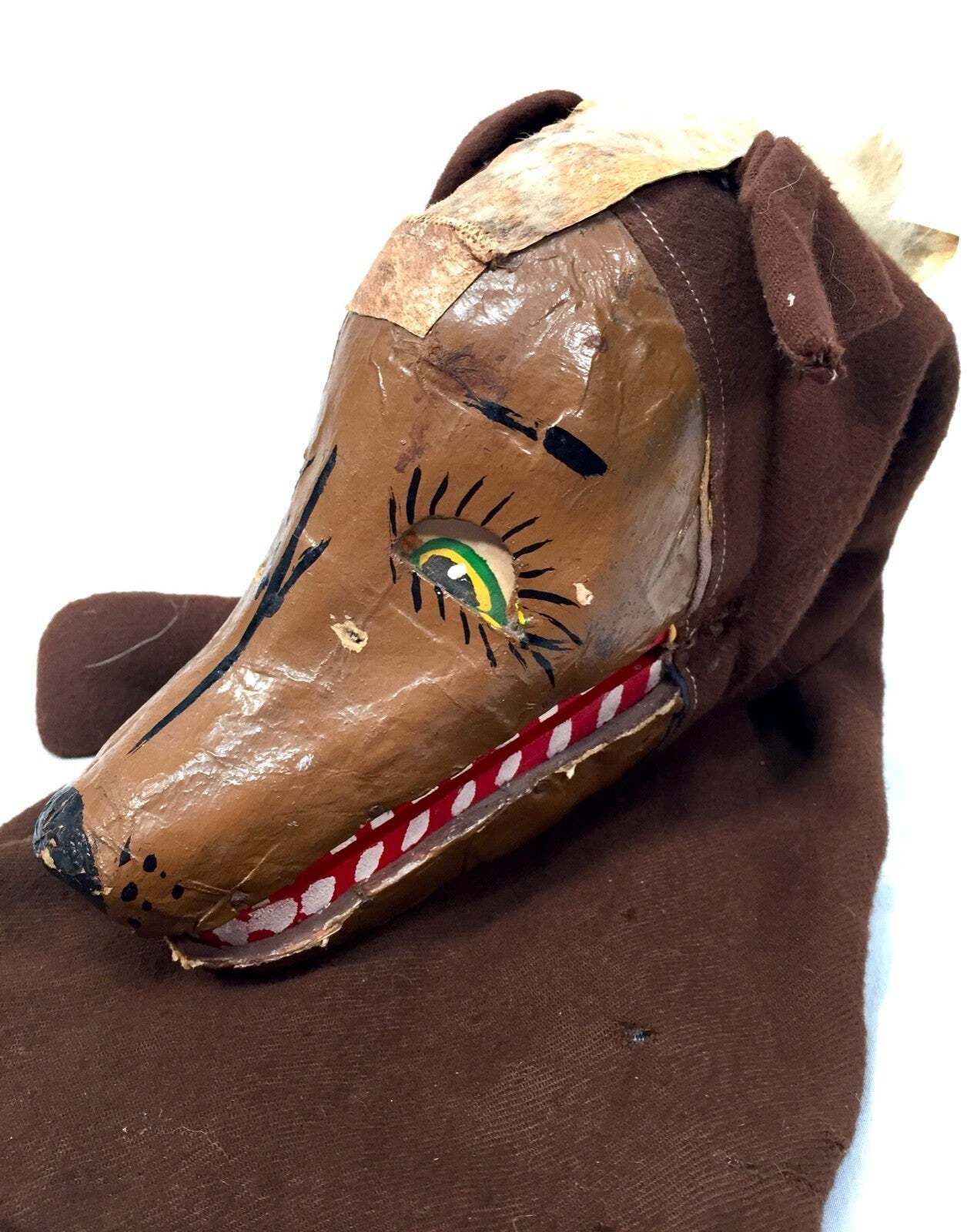 Antique Set Of Little Red Riding Hood Character Hand Puppets By Joe Parsonage photo vinterior