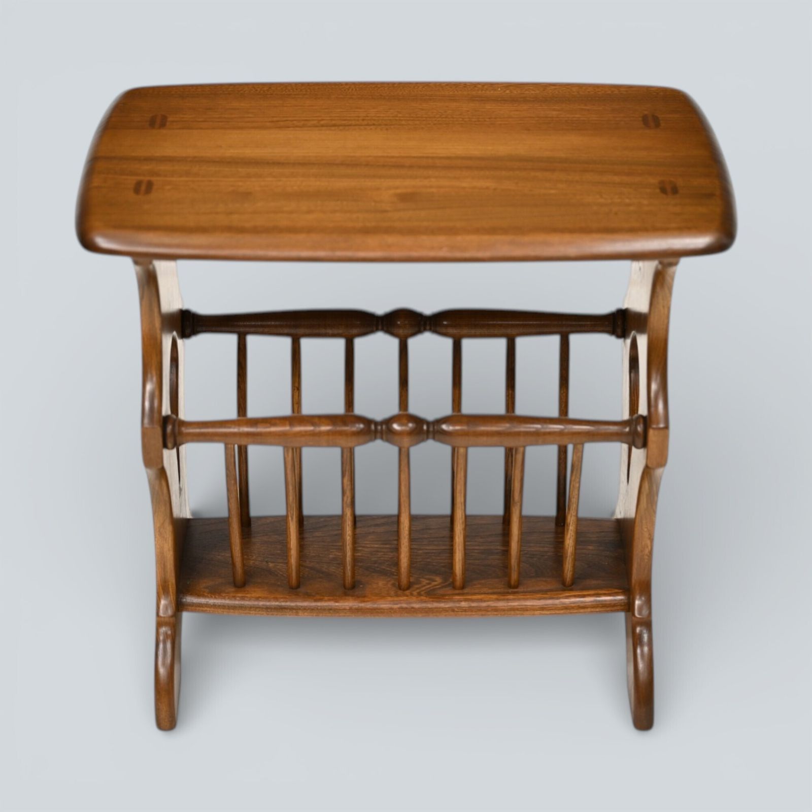 Ercol Magazine Rack Below Golden Dawn Finish Free* Uk Delivery photo furniture