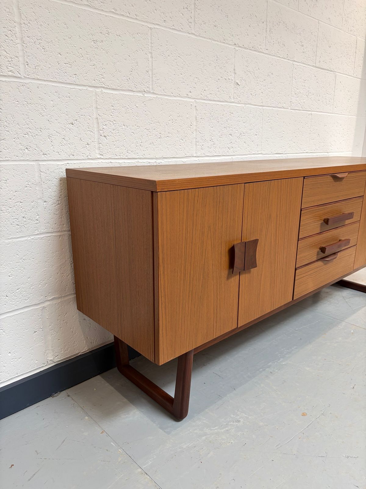 Mid Century Teak Europa Furniture Sideboard photo furniture