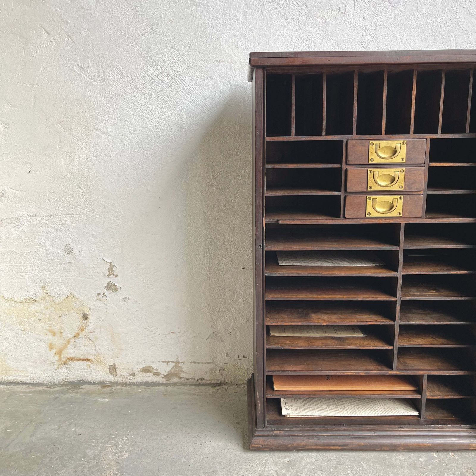 Antique Edwardian Stationary Cupboard   #2001 photo for sale