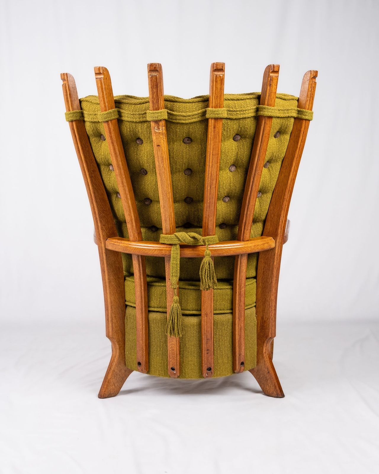 photo furniture Repos Armchair By Guillerme Et Chambron For Votre Maison, France, 1950s
