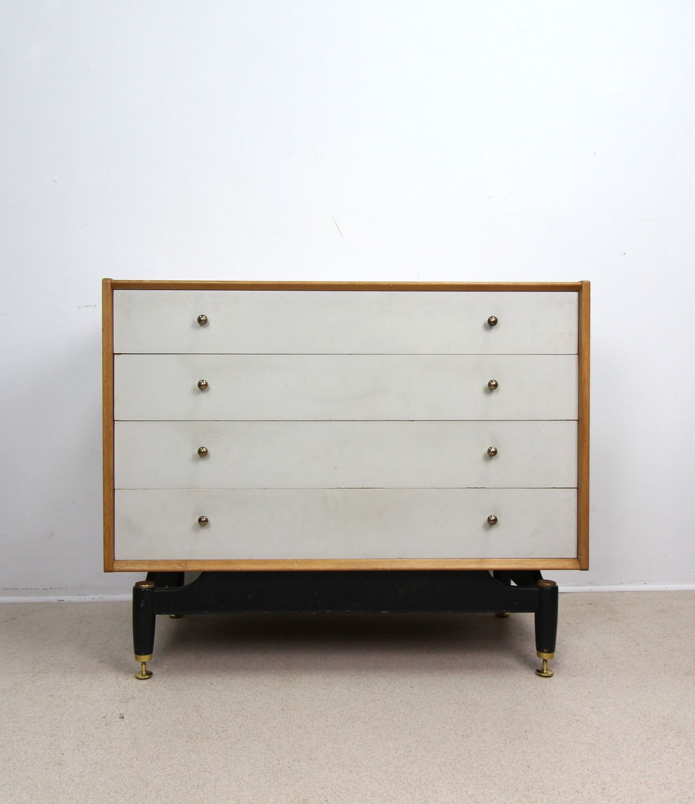 G Plan E Gomme Mid‑Century 4 Drawer Chest Of Drawers  Read Details photo Furniture