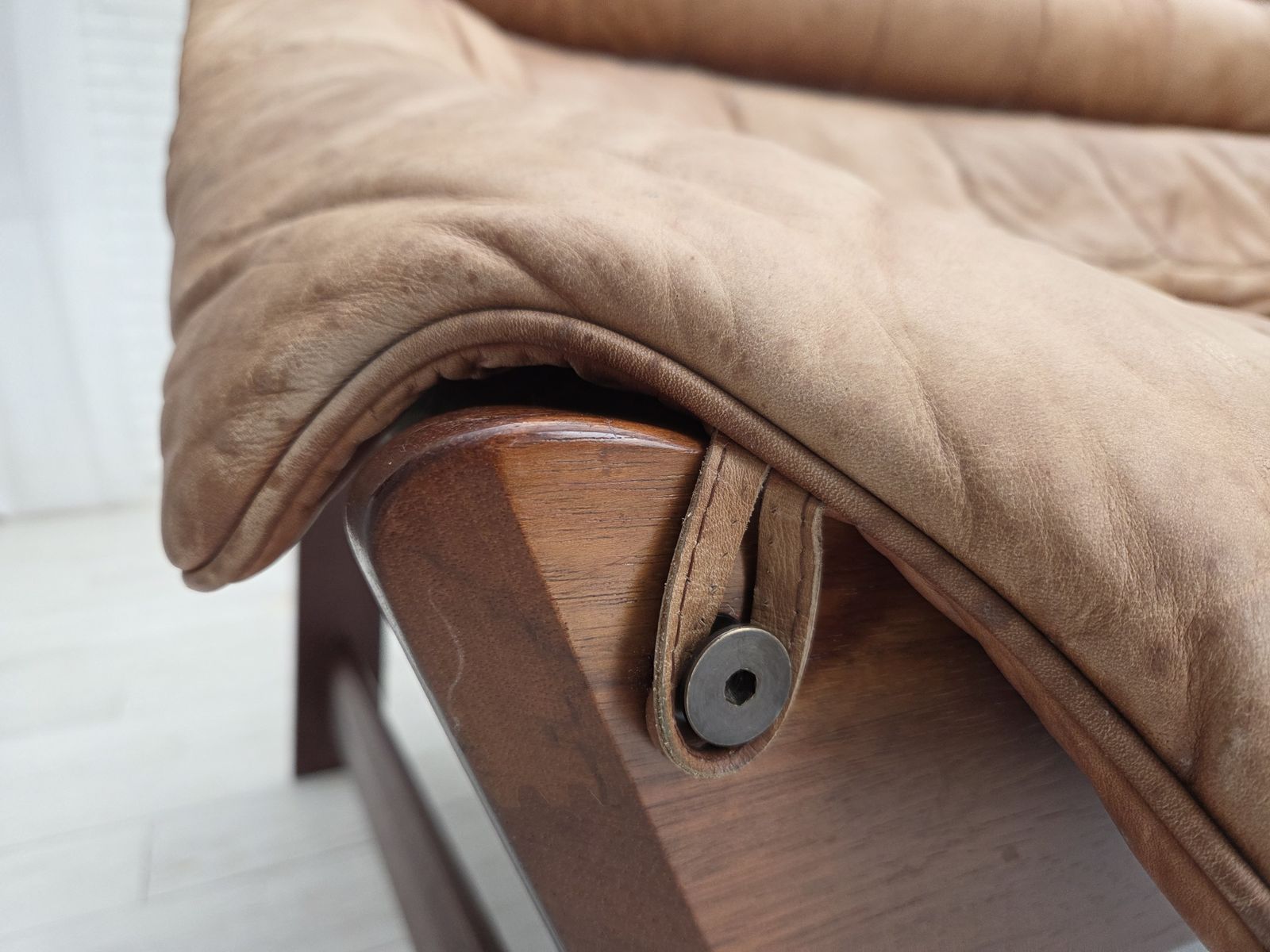 1970s, Norwegian Design By Jan Erik Lindgren, 2 Seater Sofa Model "Amazon". photo Furniture