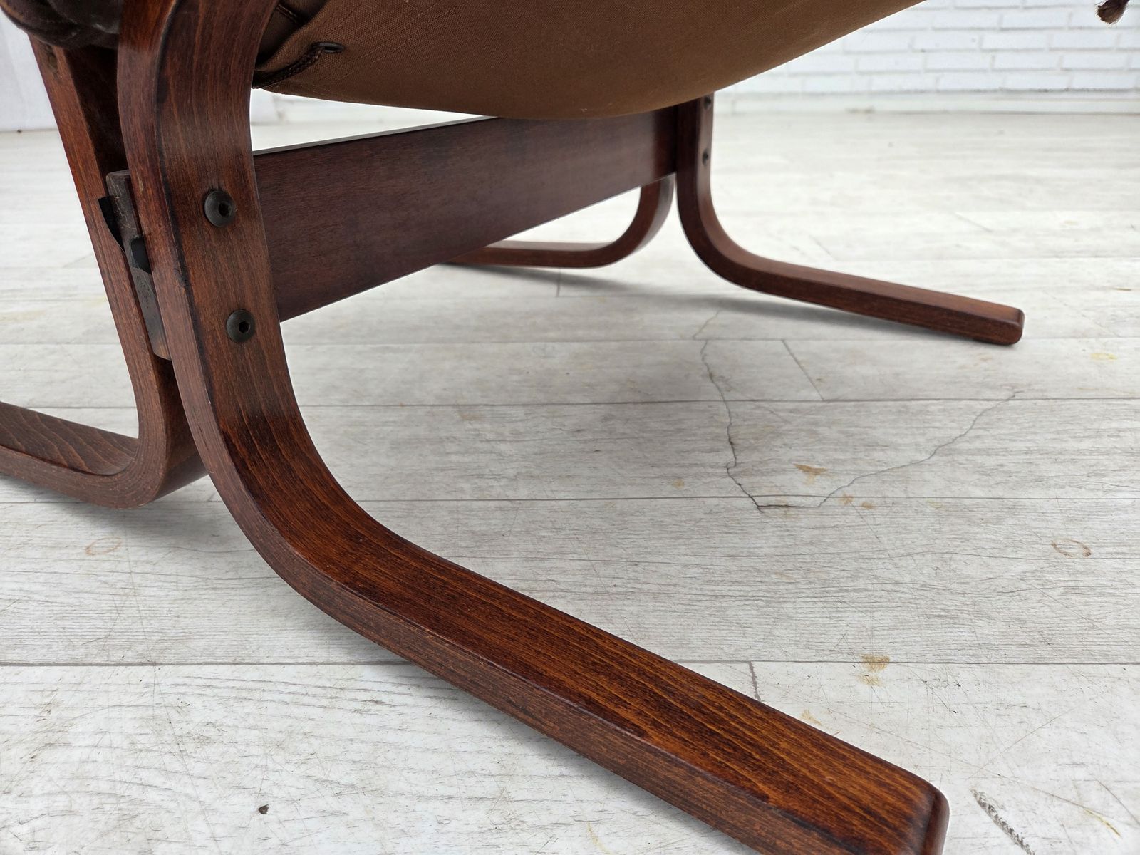 1970s, Norwegian Design By Ingmar Relling, Lounge Chair, Model "Siesta". photo vintage