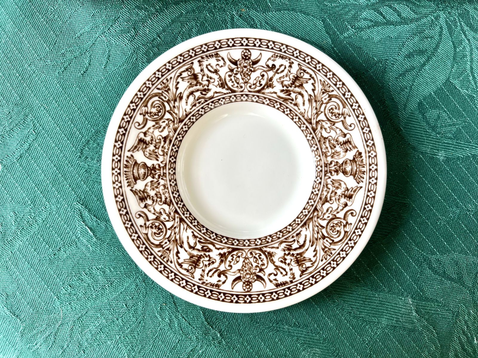 Home Decor Mid Century Royal Doulton Steelite Anthemion Coffee Set X 6 photo