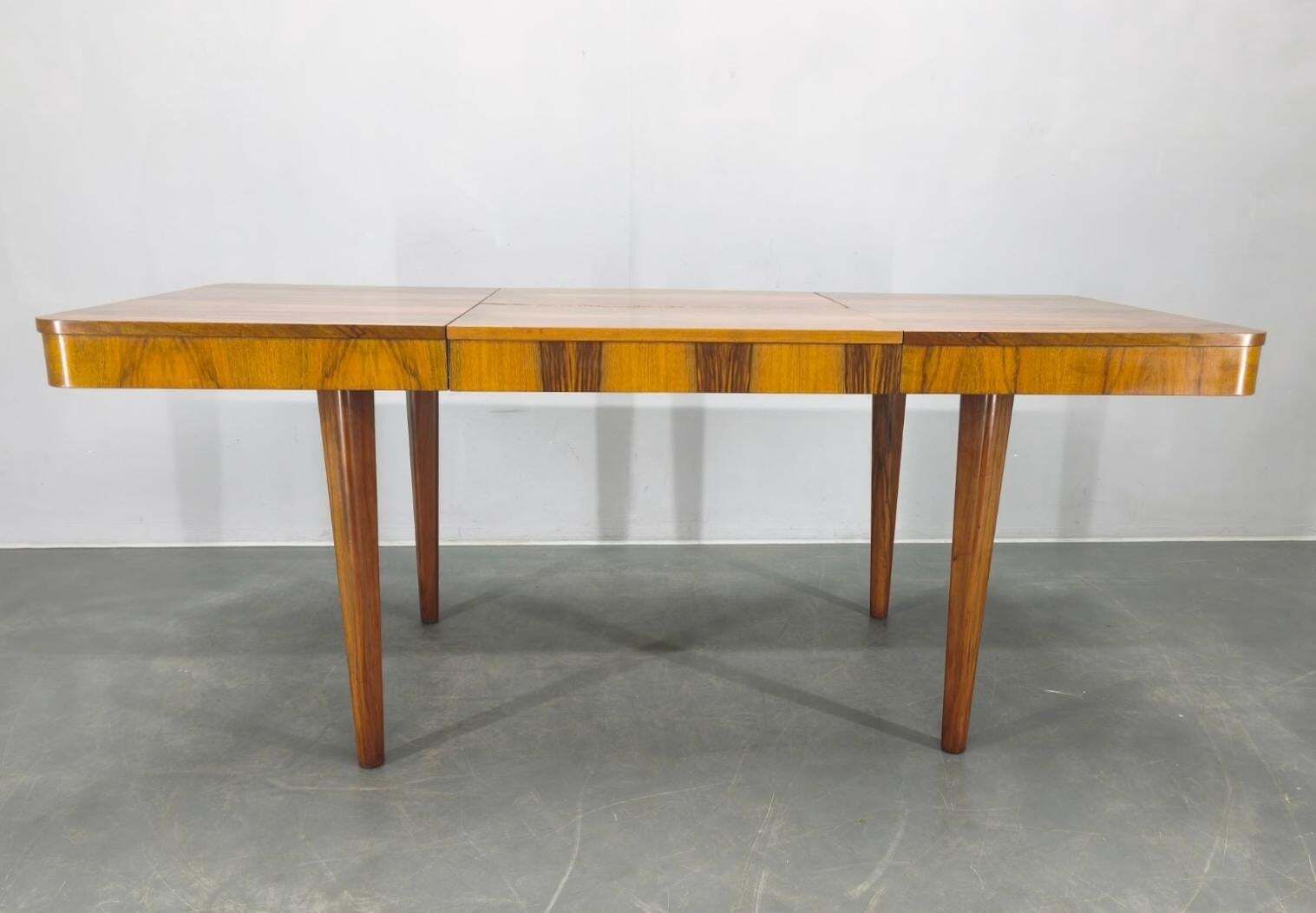 Mid Century Extendable Dining Table By Up Závody, Czechoslovakia 1950s photo vinterior