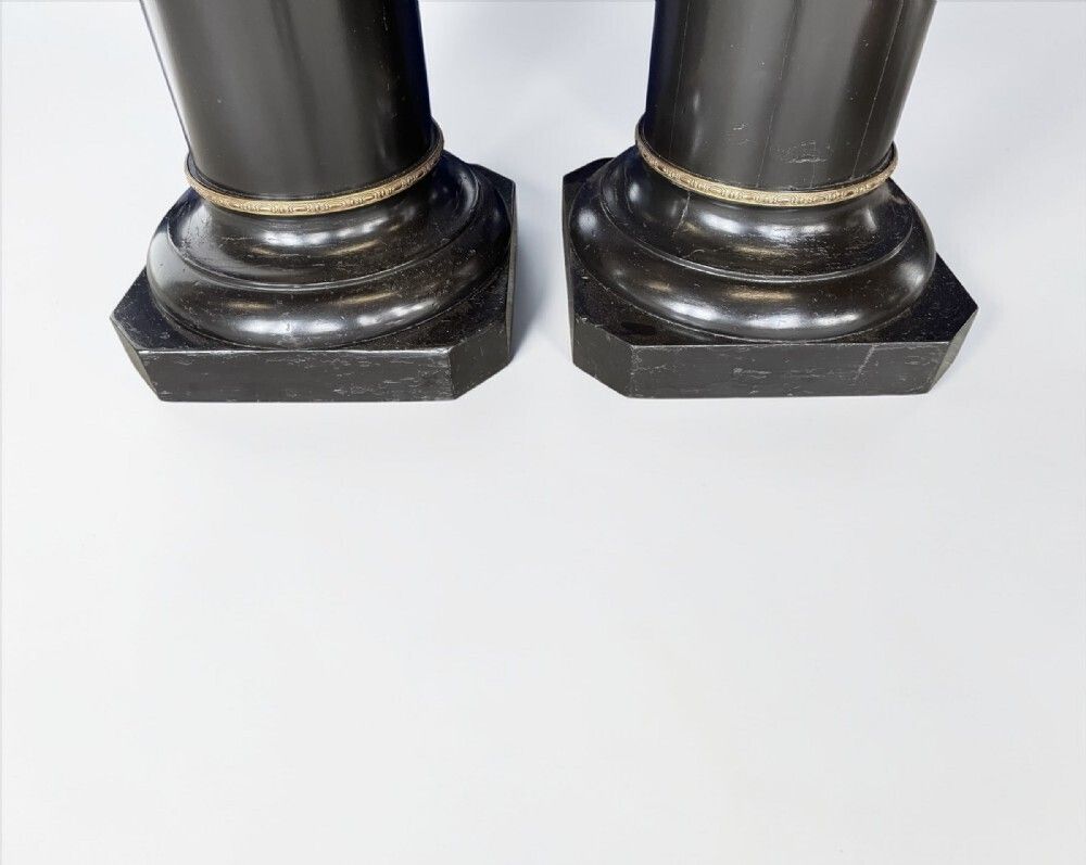 Quality Pair Of 19th Century Pedestals / Columns. photo 2450.0