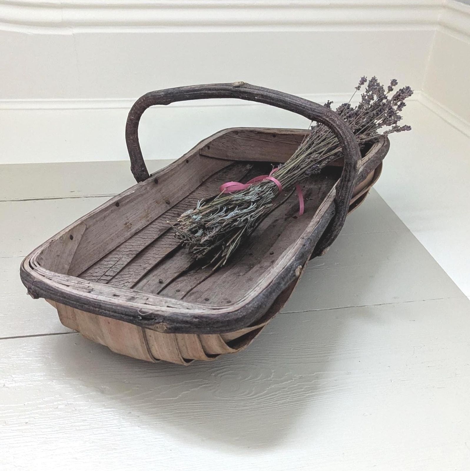 Vintage Sussex Garden Trug C1940s.