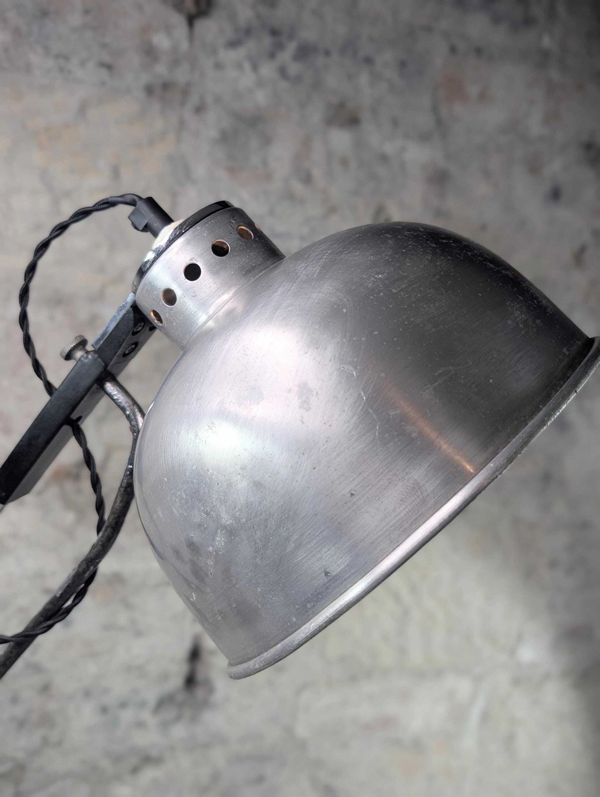 Art Deco Vintage Medical Lamp Made In England, 1930's. photo 320.0
