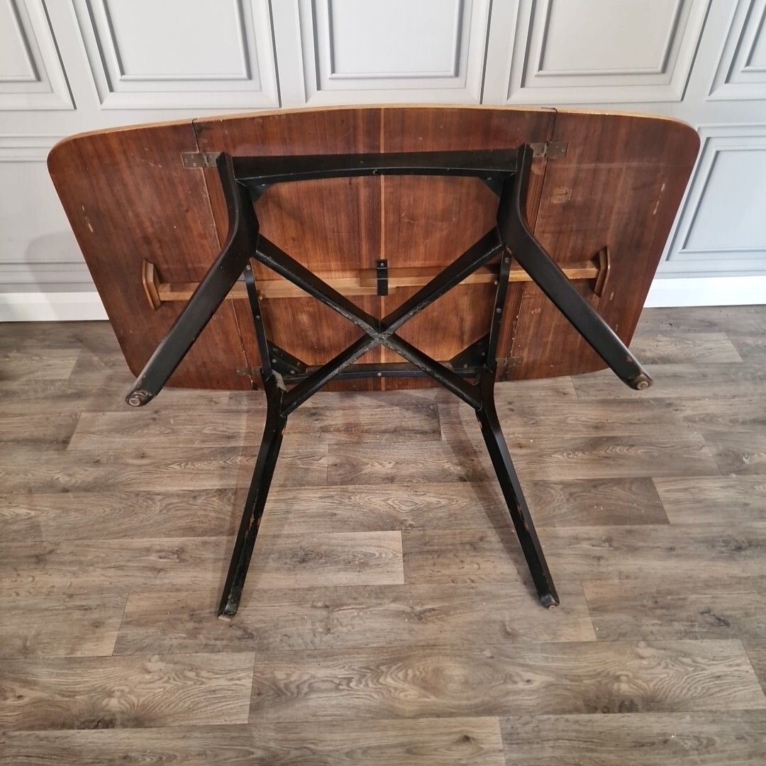 photo furniture Vintage Table & Chairs G Plan Tola & Black Drop Leaf Dining Retro Mid Century