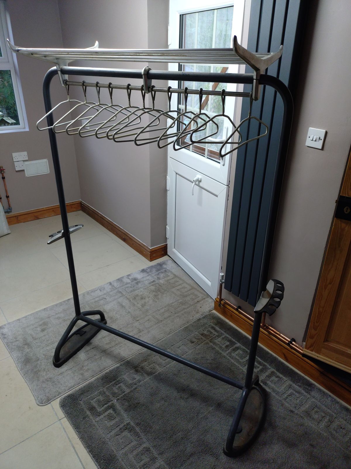 R W Bamforth Coat And Luggage Rack