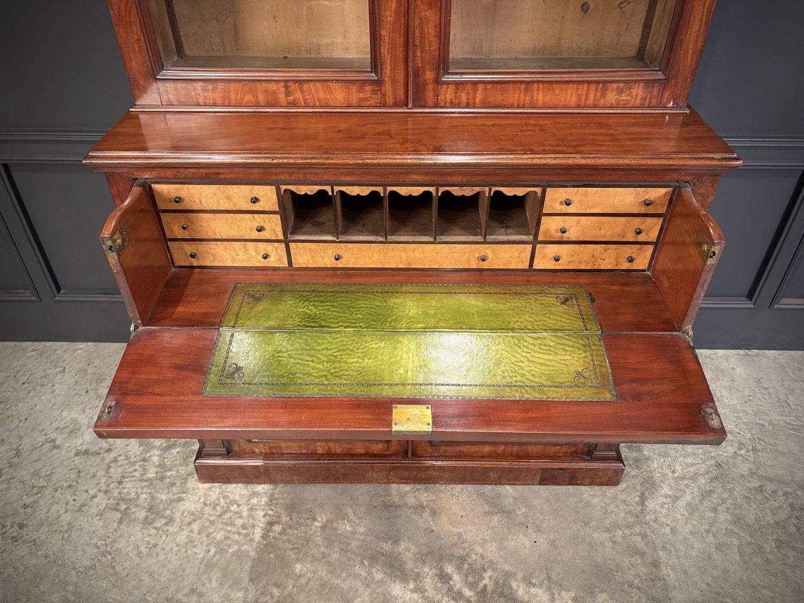 Victorian Mahogany Secrétaire Bookcase photo Furniture