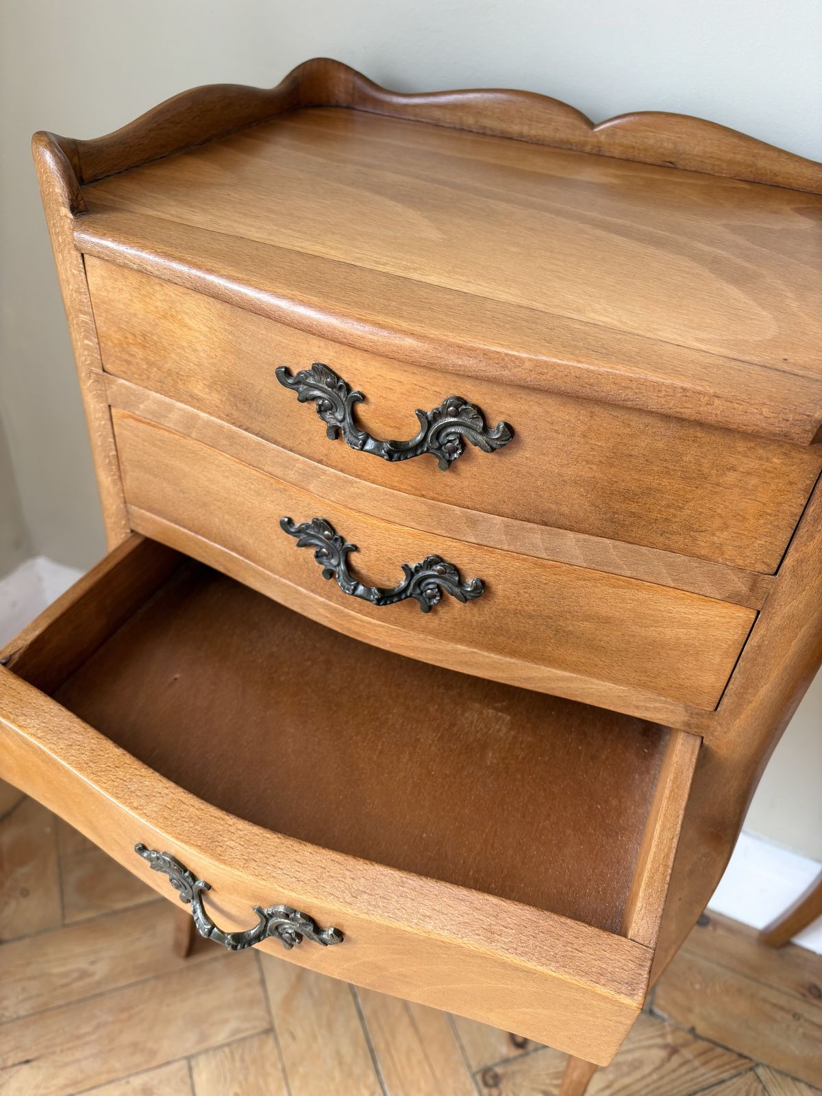 photo buy Antique French  Louis XV Pair Of Bedside Tables