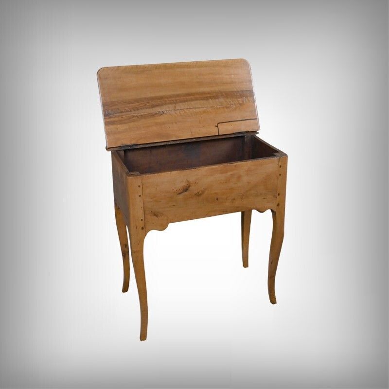 Walnut And Pear Wood Kneading Table, Louis XV Period – 18th Century photo furniture