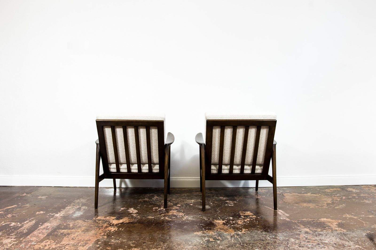 Mid Century Modern Armchairs By Sfm, Poland, 1960s, Set Of 2 photo vinterior