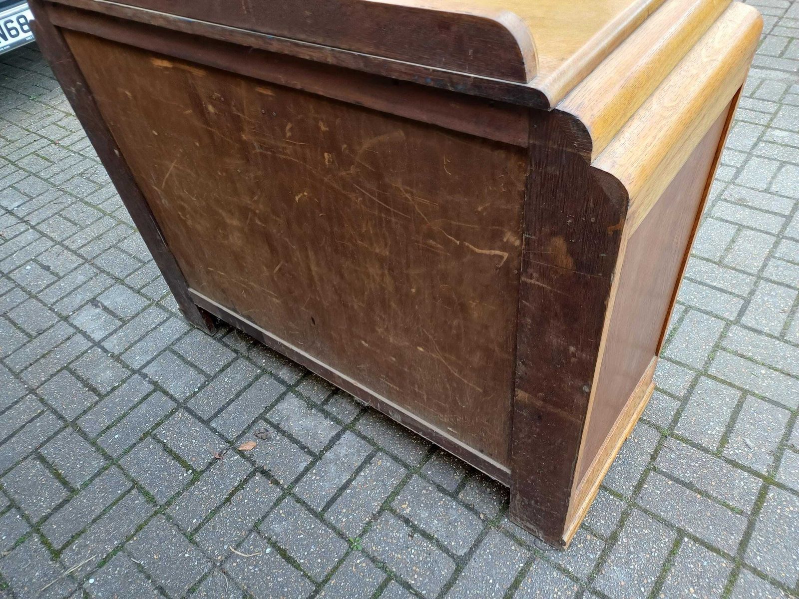 Art Deco Oak Sideboard Vintage Oak 1930s Oak Sideboard Retro Oak Storage Cabinet Art Deco Furniture photo furniture