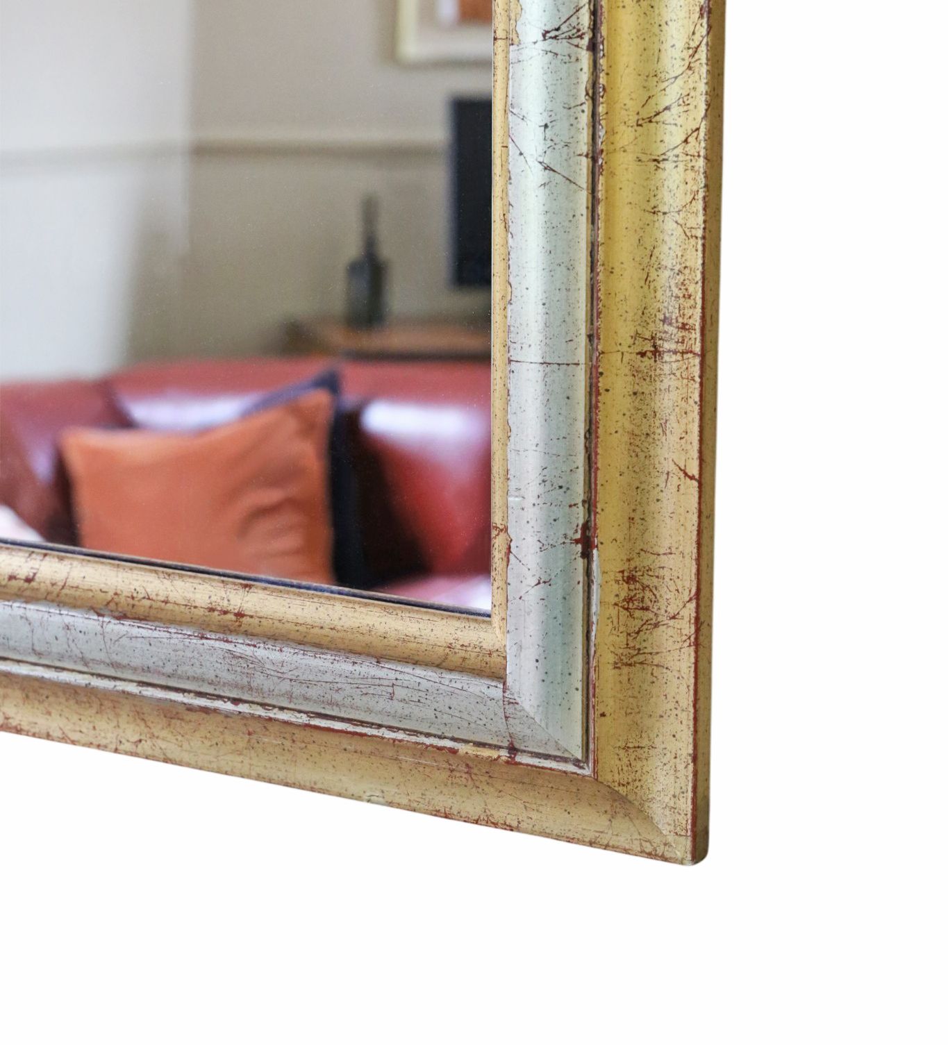 Vintage 20th Century Overmantle Wall Mirror – Fine Quality photo vinterior