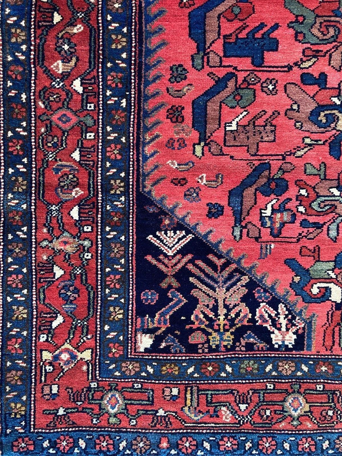 Antique Hamadan Rug 1.97m X 1.22m photo 1200.0