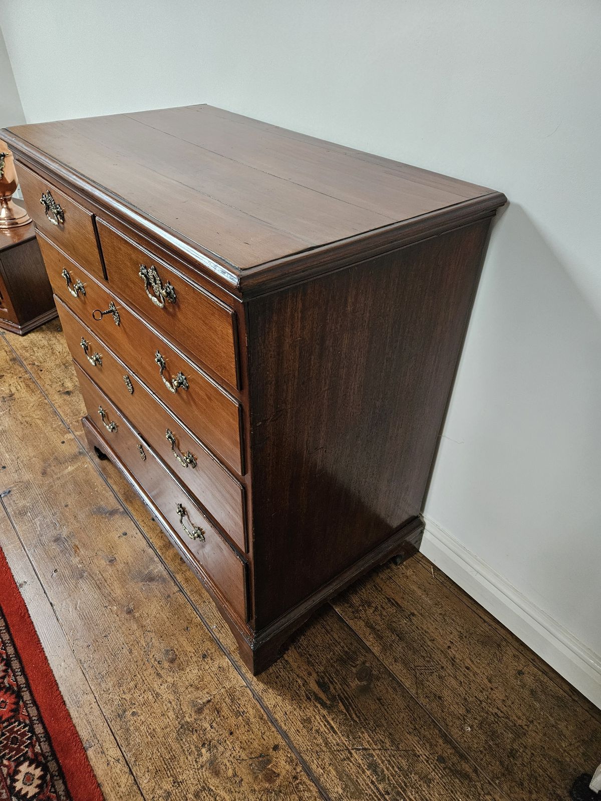 Georgian Mahogany Chest Of Drawers photo Furniture