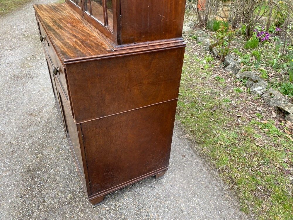 photo furniture George IV Mahogany Secretaire Bookcase