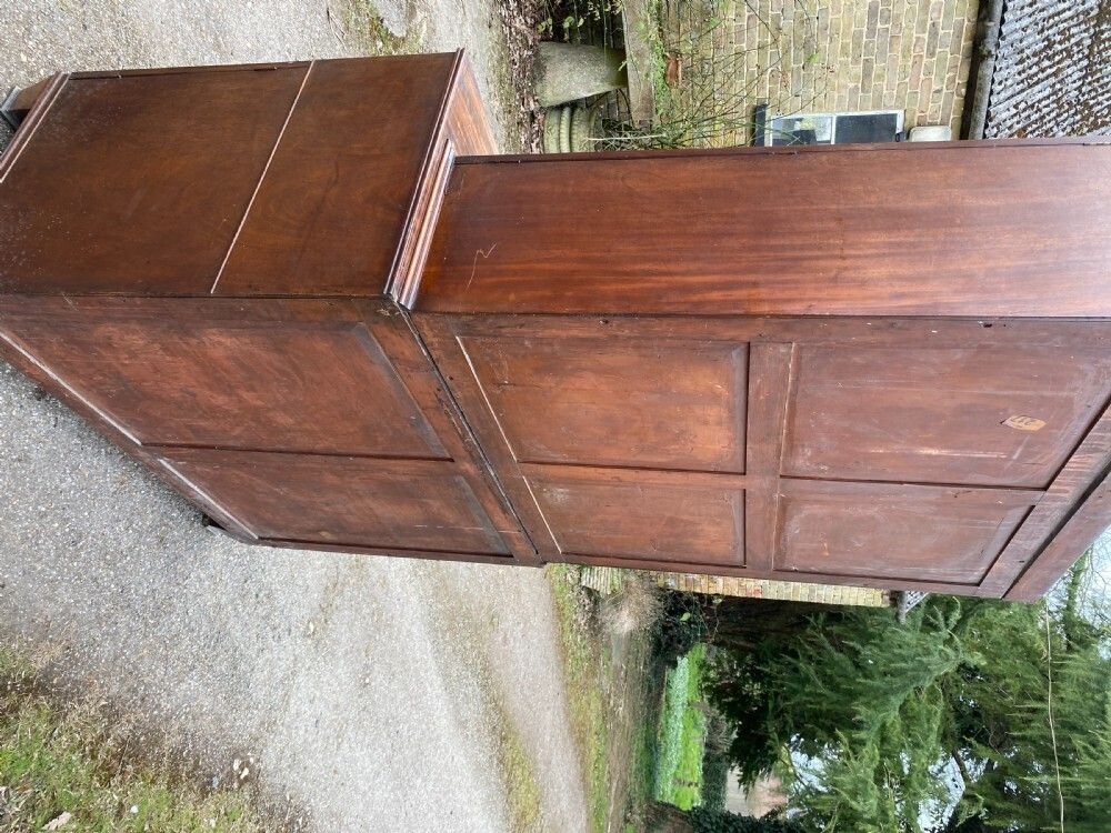 photo for sale George IV Mahogany Secretaire Bookcase
