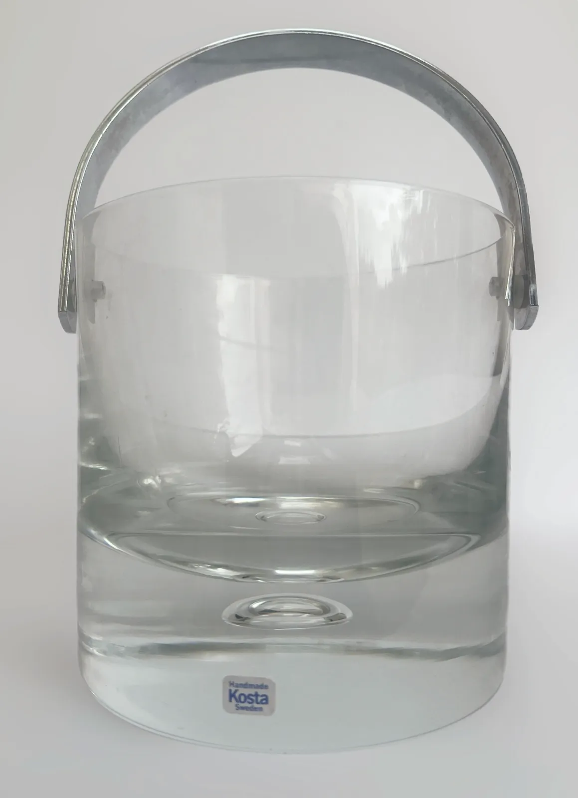 Kosta Boda Sweden Pippi Glass Ice Bucket Designed By Vicke Lindstrand photo Home Decor
