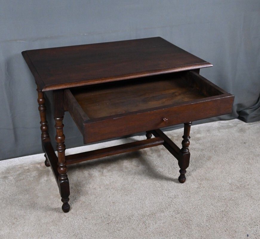 Small Oak Desk, Louis XIV Style – Second Half Of The 19th Century photo for sale
