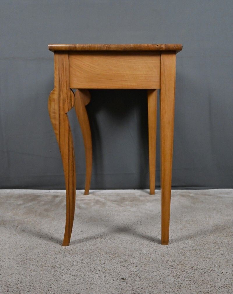 Furniture Small Walnut Console Table, Restoration Period – Early 19th Century photo