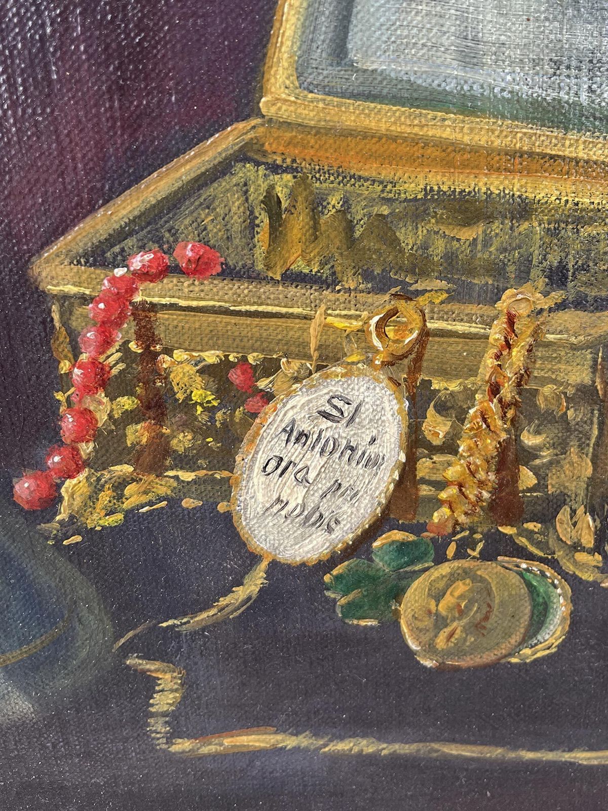 photo for sale Bouquet Of Flowers, Kereztes Margit Oil On Canvas